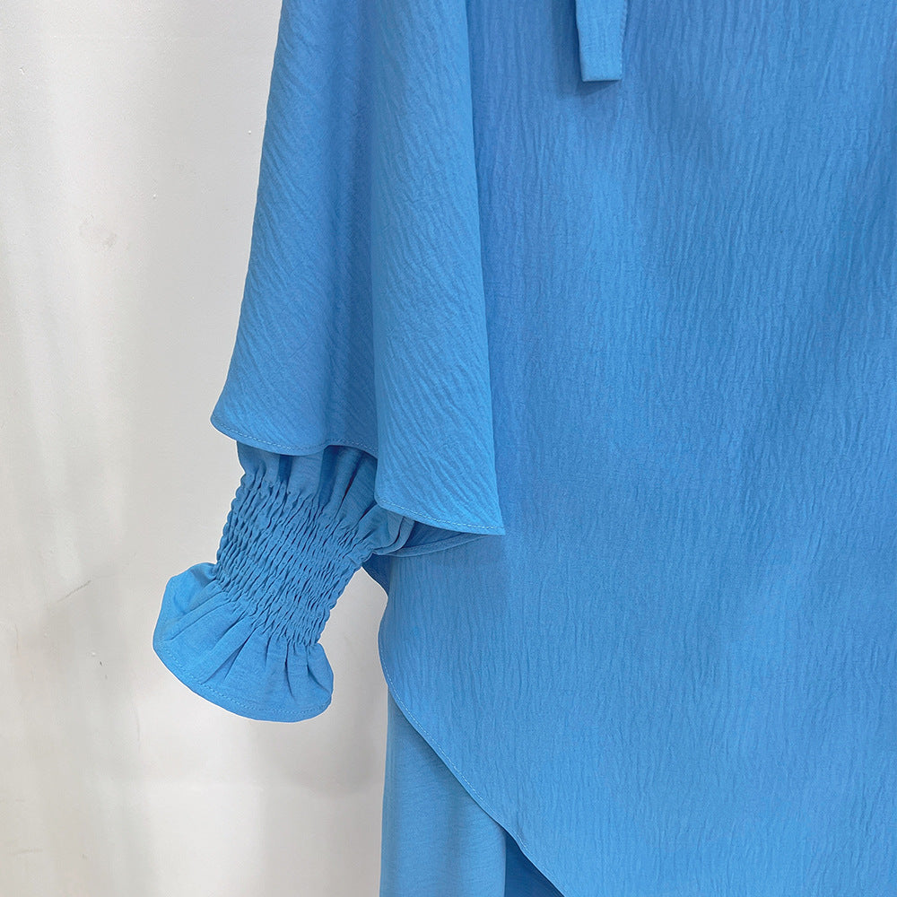 Lunar Elegance Abaya and Hijab 2 Piece Set - Muslim House