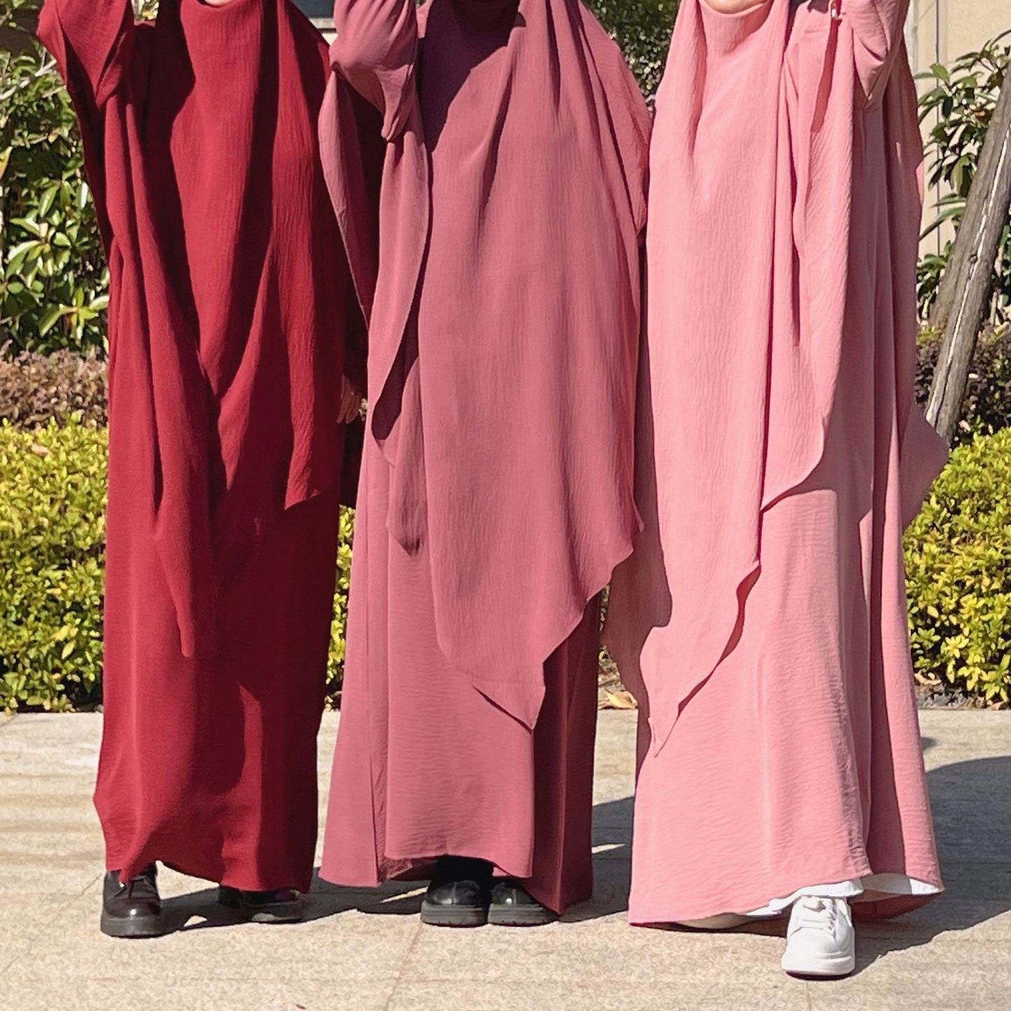 Lunar Elegance Abaya and Hijab 2 Piece Set - Muslim House