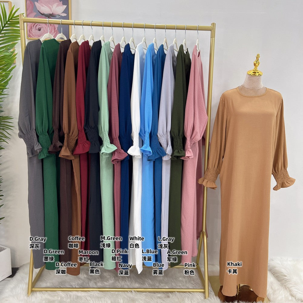 Lunar Elegance Abaya and Hijab 2 Piece Set - Muslim House