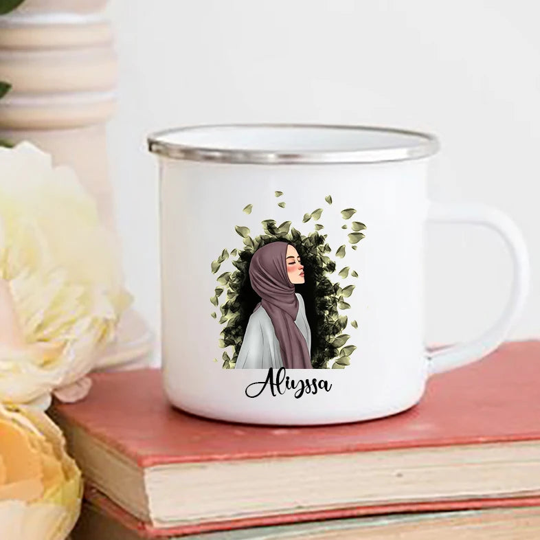 Nur Personalised Hijabi Mug - Muslim House
