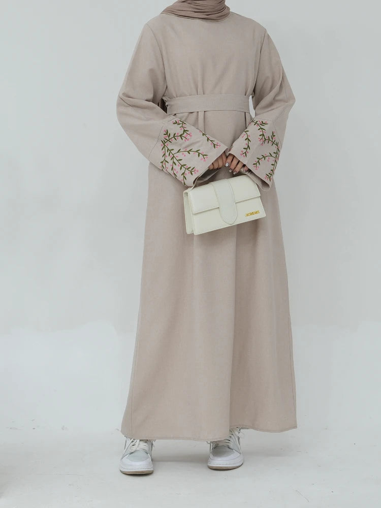 Zahra Floral Abaya - Muslim House
