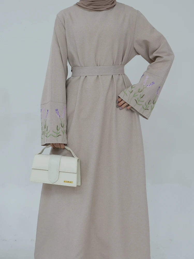 Zahra Floral Abaya - Muslim House
