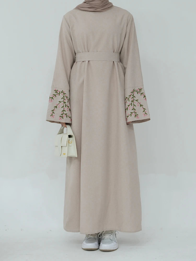 Zahra Floral Abaya - Muslim House