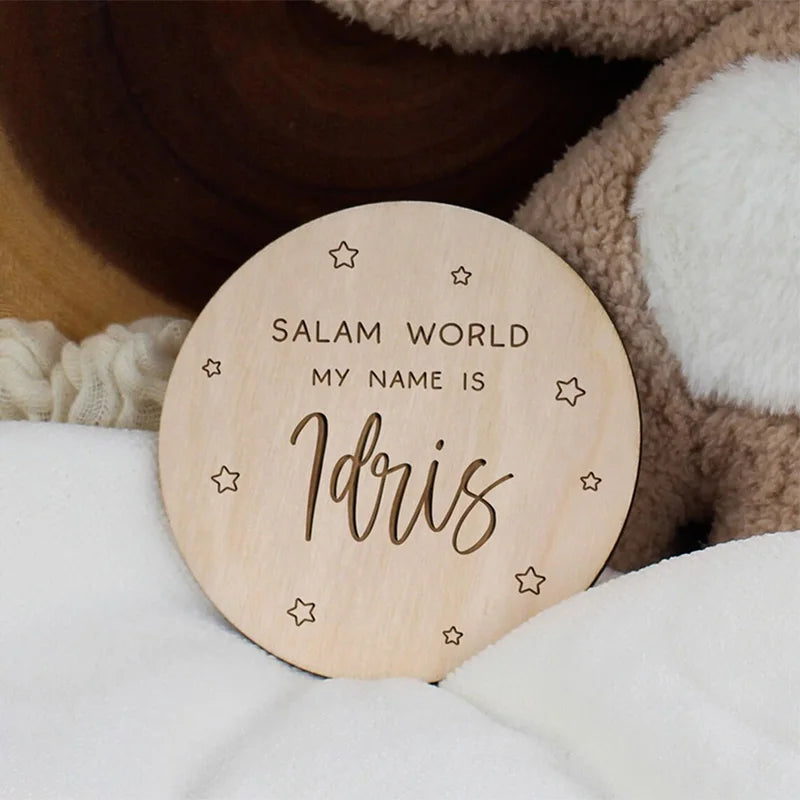 Salam Personalised Milestone Card - Muslim House