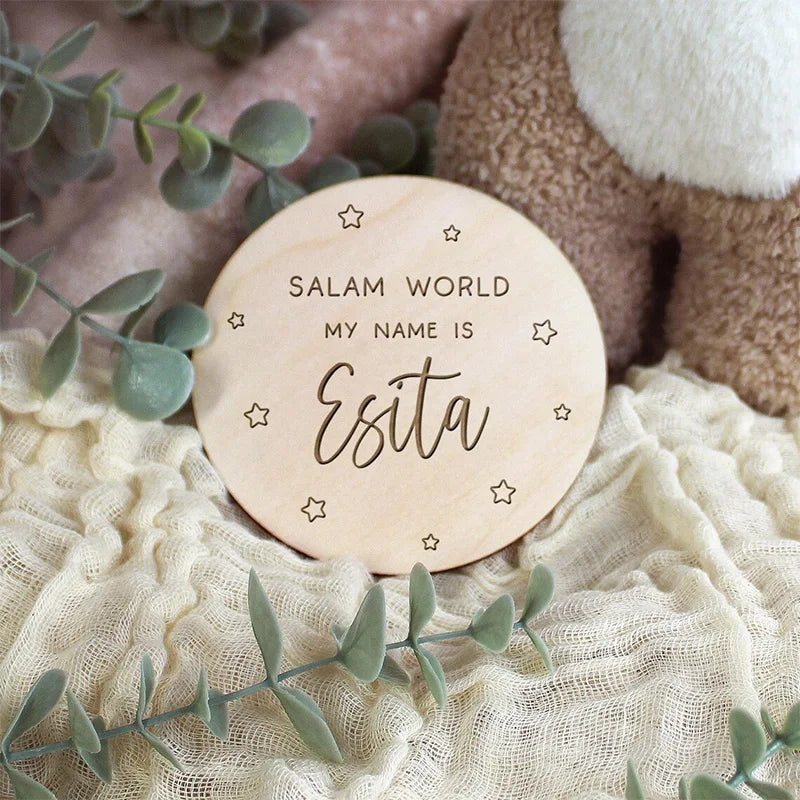 Salam Personalised Milestone Card - Muslim House