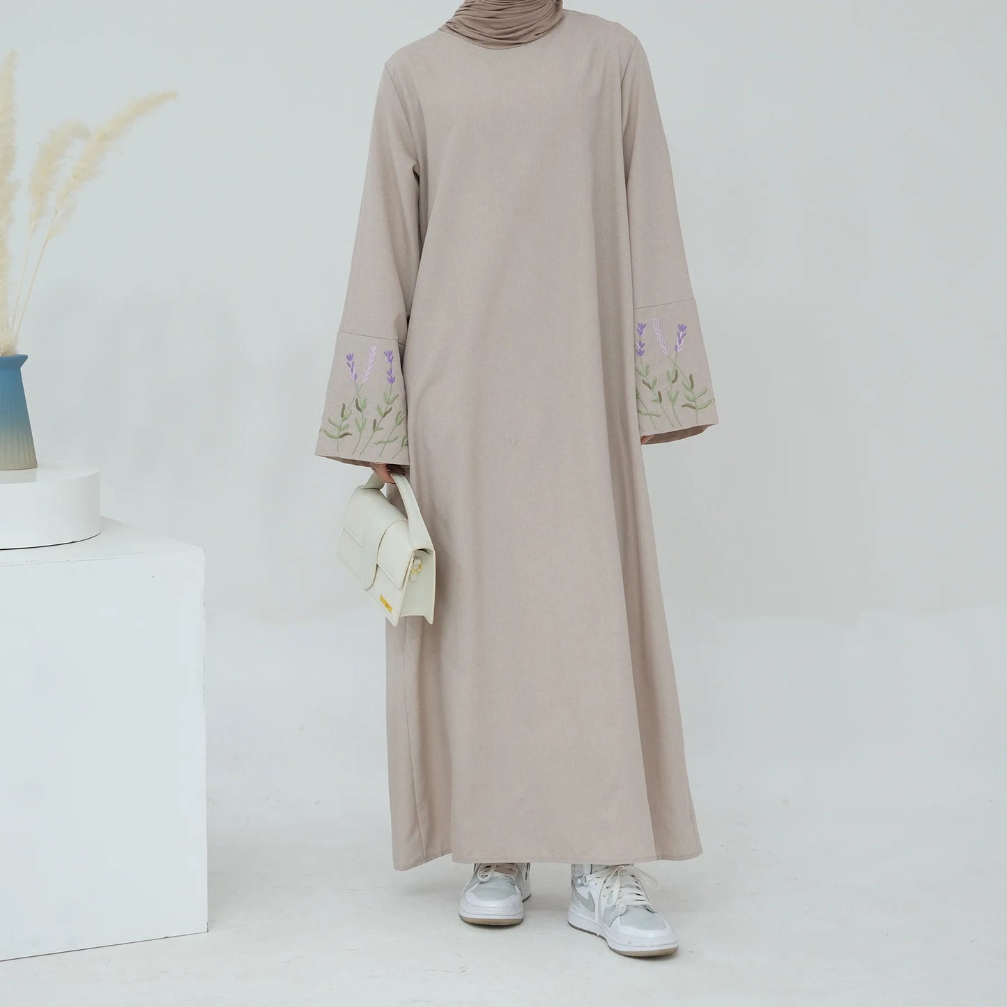 Zahra Floral Abaya - Muslim House