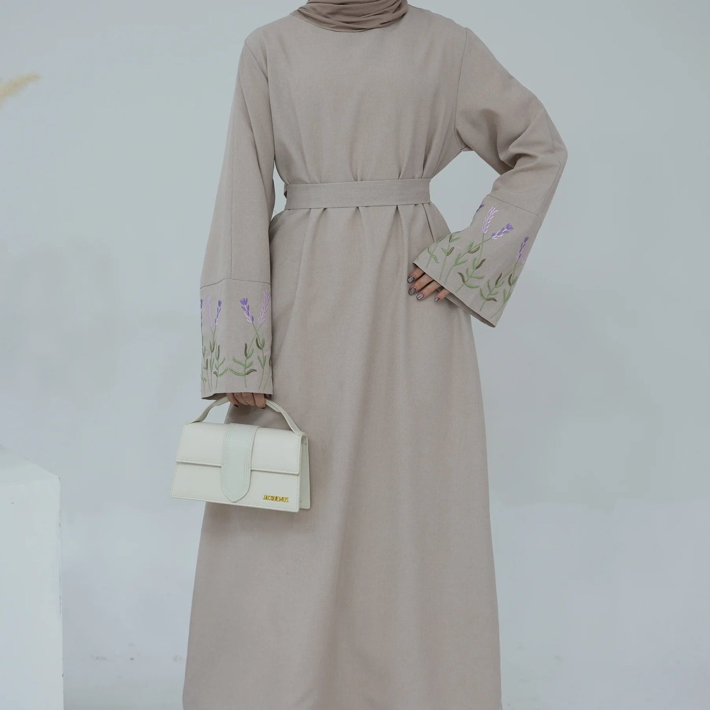 Zahra Floral Abaya - Muslim House