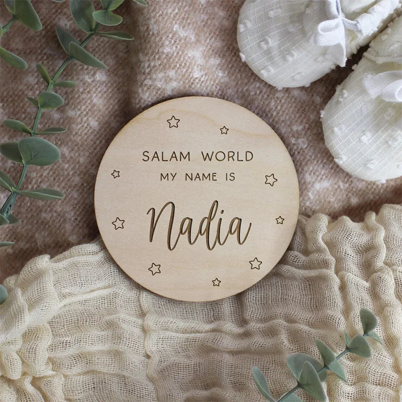 Salam Personalised Milestone Card - Muslim House