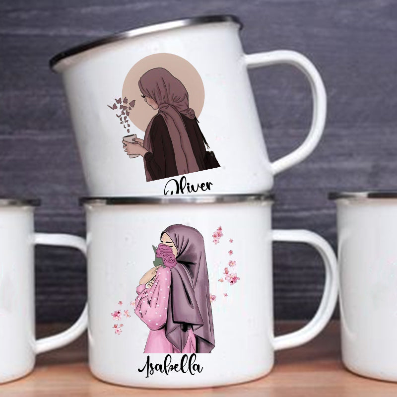 Nur Personalised Hijabi Mug - Muslim House
