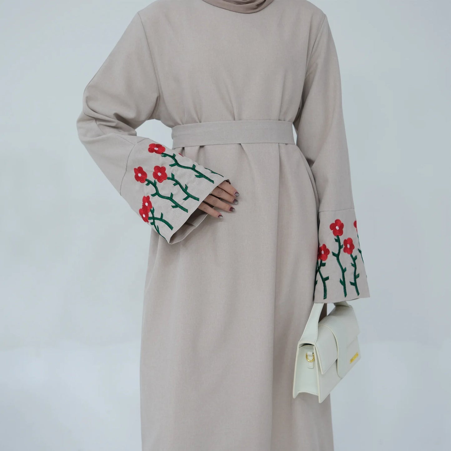 Zahra Floral Abaya - Muslim House