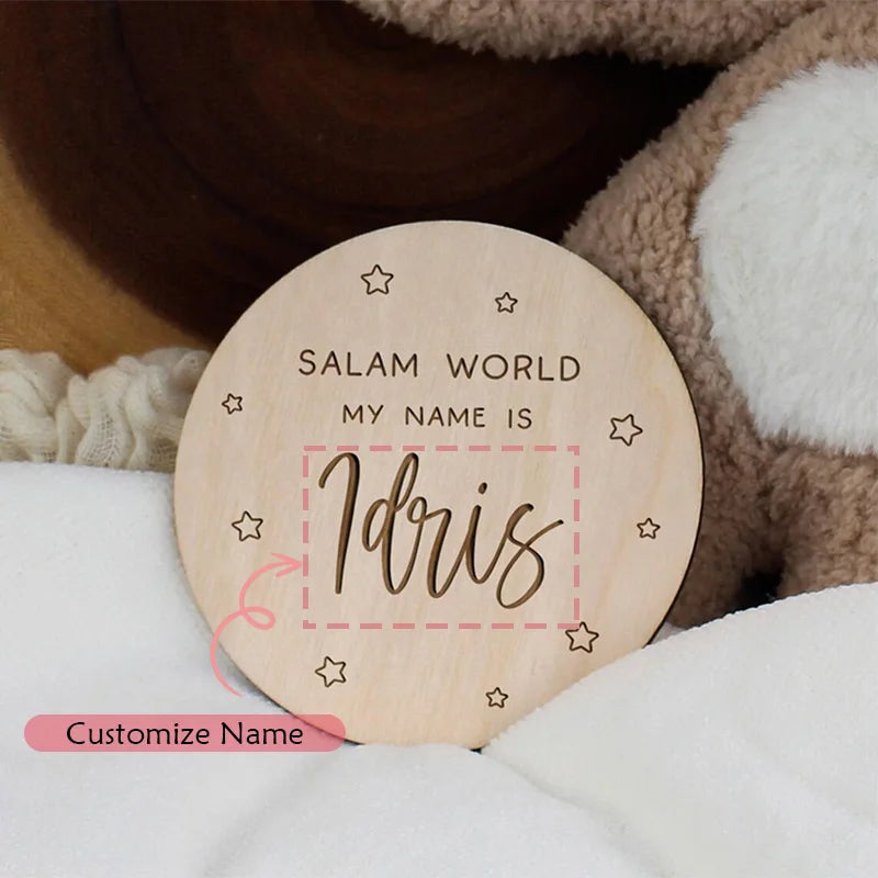 Salam Personalised Milestone Card - Muslim House