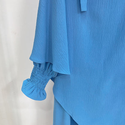Lunar Elegance Abaya and Hijab 2 Piece Set - Muslim House