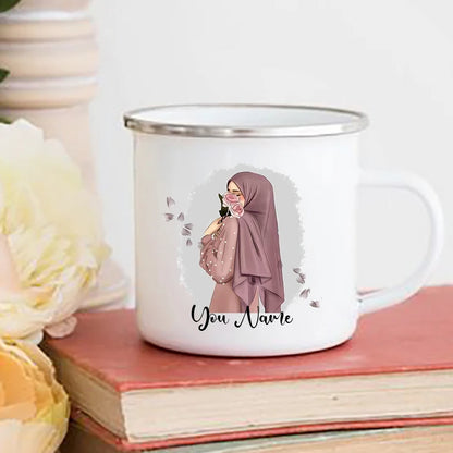 Nur Personalised Hijabi Mug - Muslim House