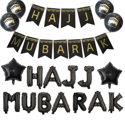 Hajj Mubarak Celebration Set - Muslim House