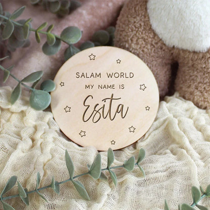 Salam Personalised Milestone Card - Muslim House