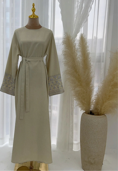 Amira Embroidered Abaya - Muslim House