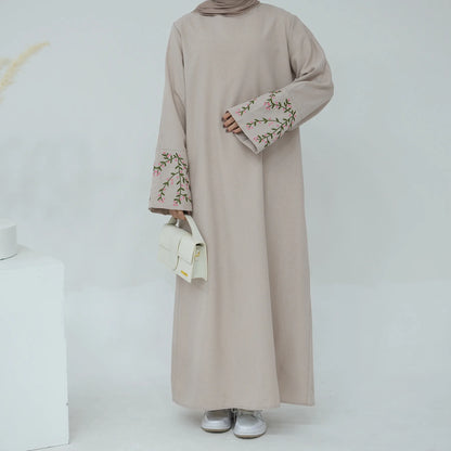 Zahra Floral Abaya - Muslim House