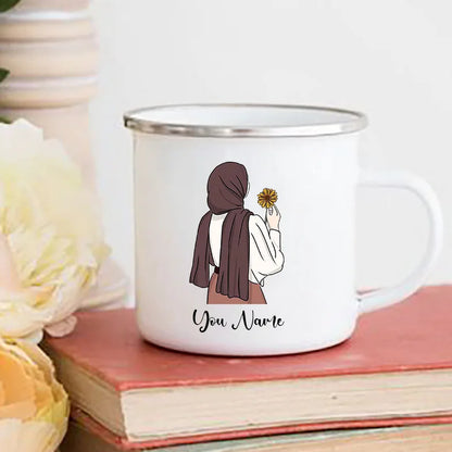 Nur Personalised Hijabi Mug - Muslim House